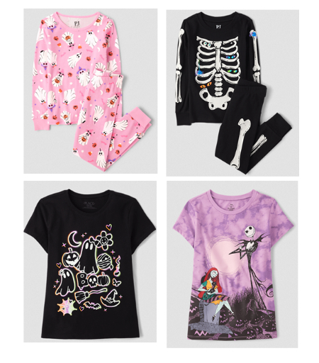 The Children's Place Halloween Tees & Pajamas