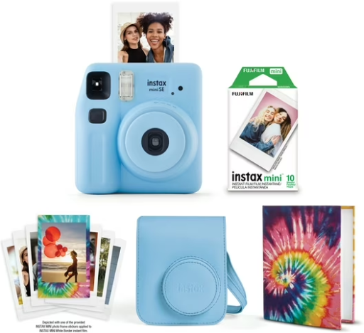 Fujifilm Instax Mini SE Instant Camera Bundle