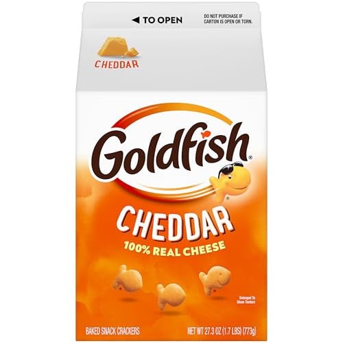 27.3-Oz Goldfish Cheese Crackers (Cheddar)