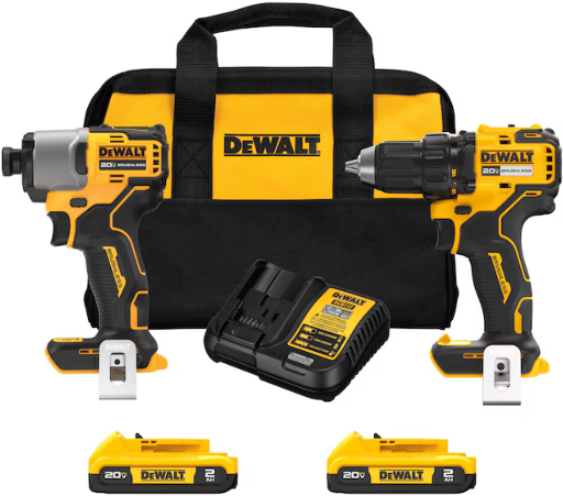 DEWALT 20V MAX 2-Tool Brushless Power Tool Combo Kit with Soft Case Deal