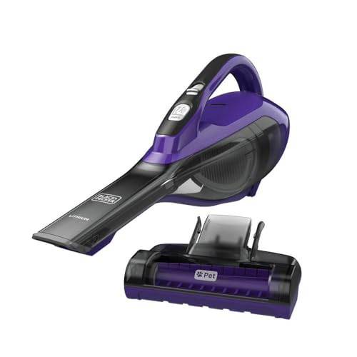 BLACK+DECKER dustbuster furbuster AdvancedClean Cordless Pet Handheld Vacuum