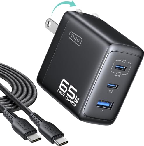 INIU 65W Multiport USB C Fast Charger with 100W Cable Deal