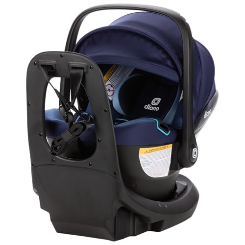 Diono LiteClik30 Rear-Facing XT SafePlus Infant Car Seat & Base Blue Surge