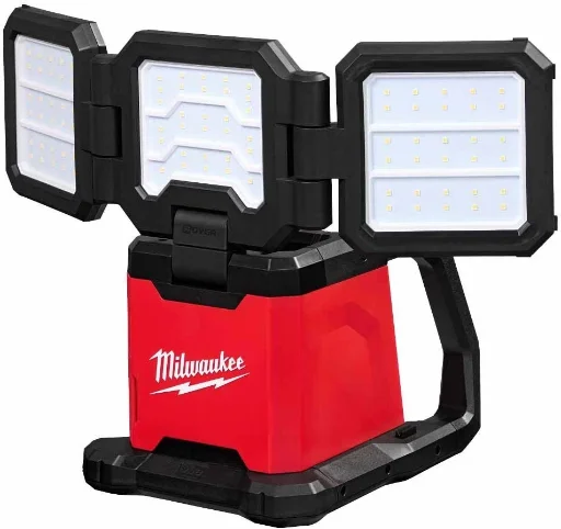 Milwaukee 2368-20 18V M18 ROVER Dual Power Triple-Panel Flood & Area Light