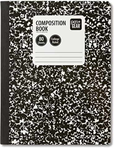 Pen+Gear College Ruled Composition Book, 80 Sheets Deal