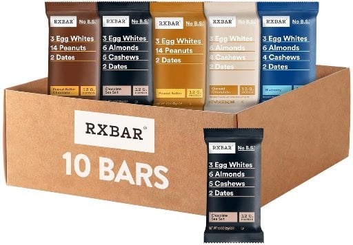 RXBAR Protein Bars Variety Pack 10-Count