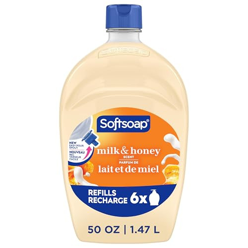 Softsoap Milk & Honey Scented, Liquid Hand Soap Refill, 50 Oz.