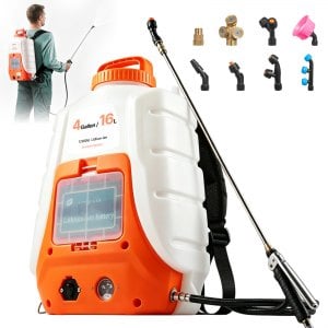 VEVOR 4-Gallon Battery Powered Backpack Sprayer Deal