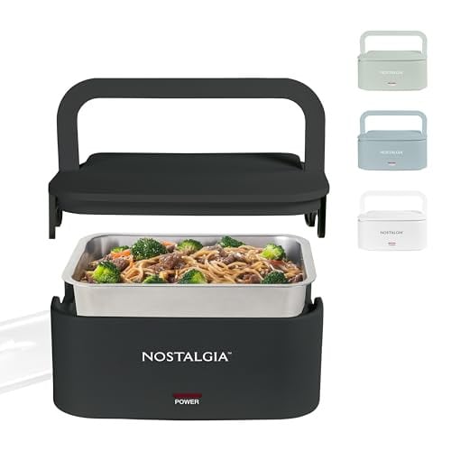 Nostalgia 32-Ounce Heated Electric Lunch Box Deal