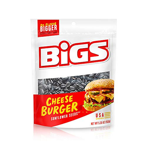 BIGS Sunflower Seeds 12-Pack (Cheese Burger)