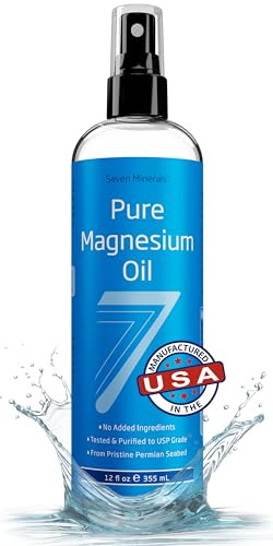Seven Minerals Magnesium Spray, Big 12 Oz