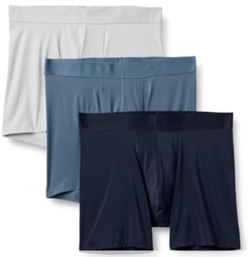 Amazon Essentials Mens Microfibre Boxer Shorts 3-Pack Deal