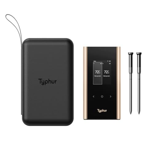 Typhur Sync Gold Dual Wireless Thermometer With Case