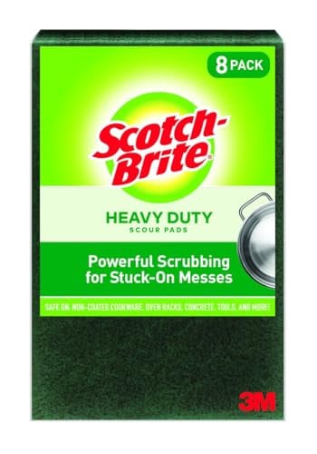 Scotch-Brite Heavy Duty Large Scour Pads 8-Pack Deal