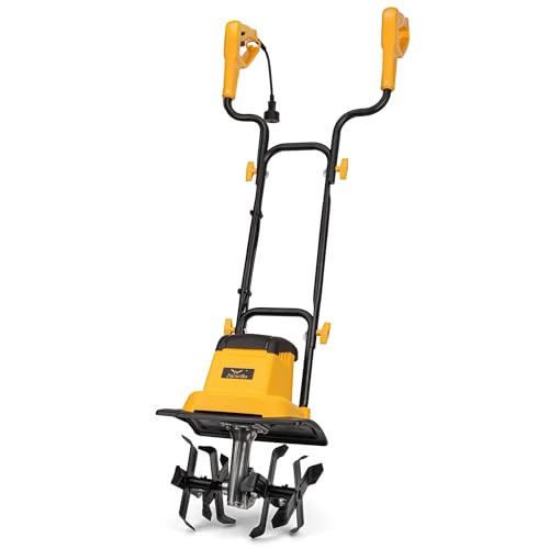 Electric Corded Garden Tiller 8.5 AMP 12-Inch