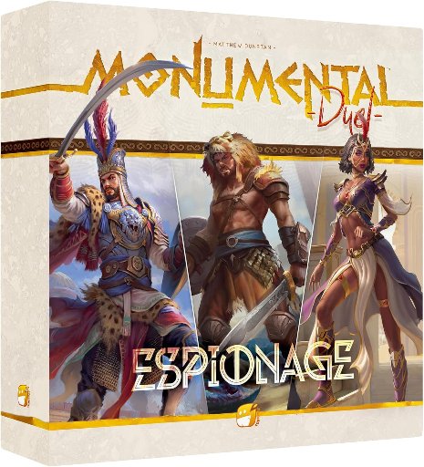 Funforge Monumental Duel Civilizations Espionage Deck-Building Board Game 2 Players