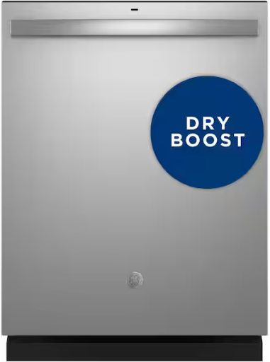 GE 24 in. Top Control Hybrid Tub Dishwasher with Dry Boost Technology and 52 dBA