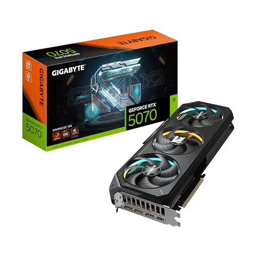 GIGABYTE GeForce RTX 5070 Gaming OC 12G Graphics Card
