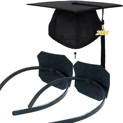 Zeyoy Graduation Cap Headband Insert 2-Pack Deal