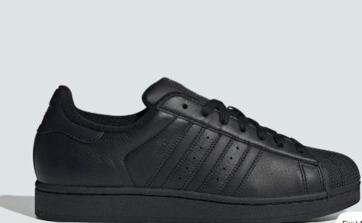 Adidas Men's Superstar II Shoes (Core Black/Core Black)