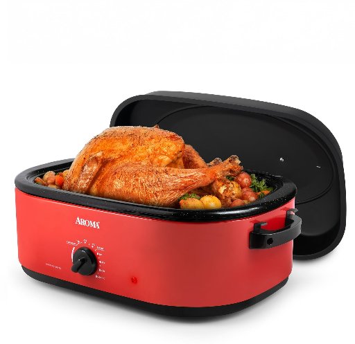 Walmart Home Pick: Quart AROMA Roaster Oven w/ High-Dome Lid deal at Walmart