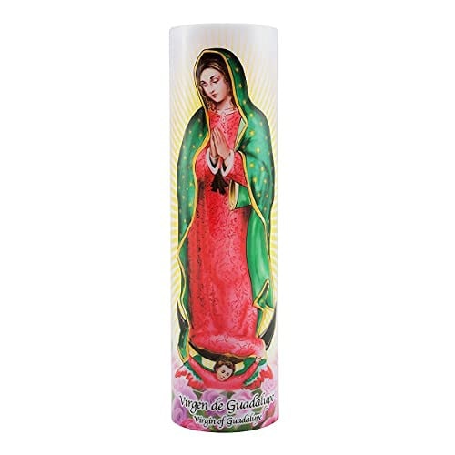 Guadalupe Flameless Religious Candle Deal