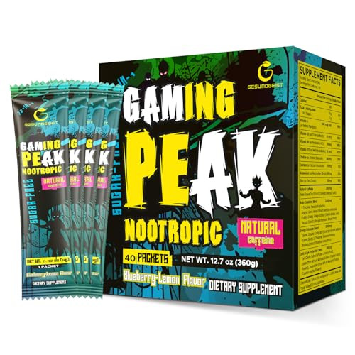 Gesundgeist Energy Drink Powder Blueberry Lemon