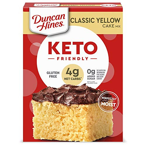 Duncan Hines Keto Friendly Classic Yellow Cake Mix 10.6-Oz