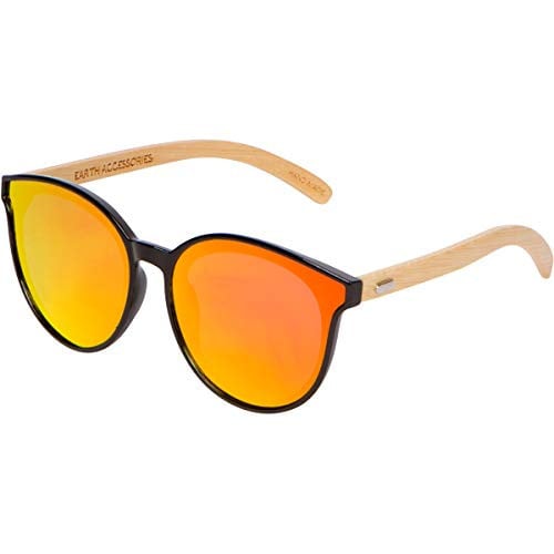 Earth Accessories Bamboo Round Sunglasses Deal