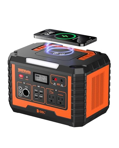 EBL Portable Solar Power Station/Generator  1000W