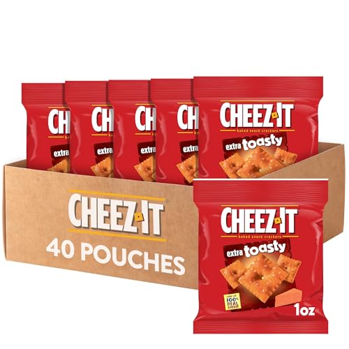 Cheez-It Extra Toasty Baked Snack Crackers 40-Count Deal