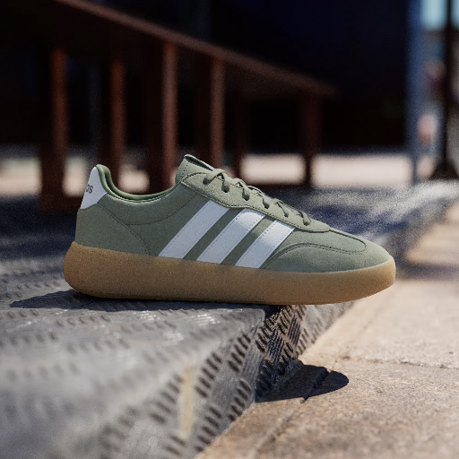 Adidas Men's Barreda Decode Shoes (Tent Green / Off White / Gum)