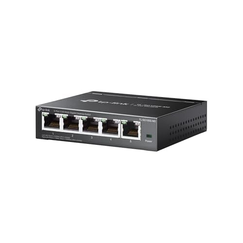 TP-Link TL-SG105S-M2 5 Port Multi-Gigabit 2.5G Unmanaged Ethernet Switch