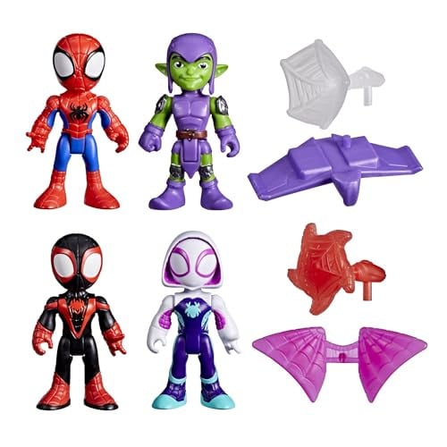 Marvel Spidey and His Amazing Friends Web-Slinging Adventure Set 3-Inch-Scale Action Figure Set Deal