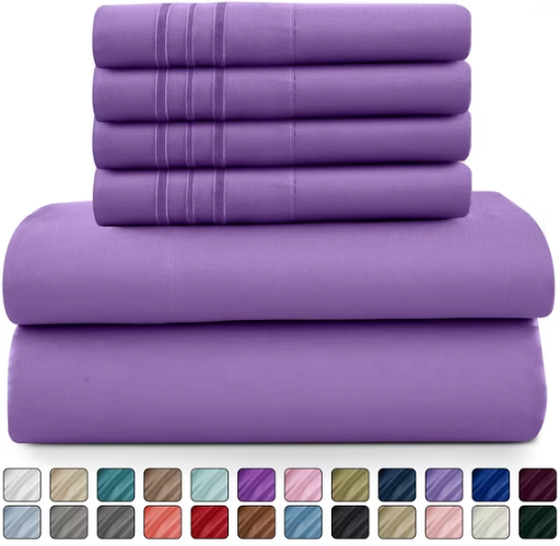 Lux Decor Collection Microfiber Sheet Set Twin Deal