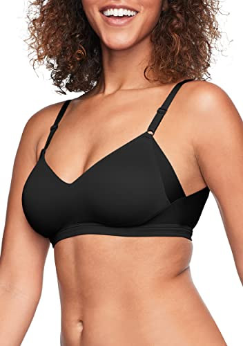 Warner's Womens No Side Effects Underarm Wireless Lift T-Shirt Bra