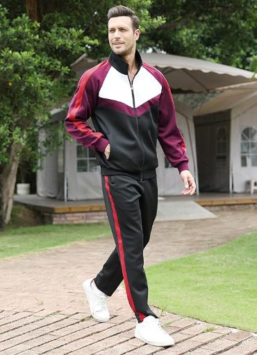 2-Piece Sun Lorence Men's Jogging Track Suit