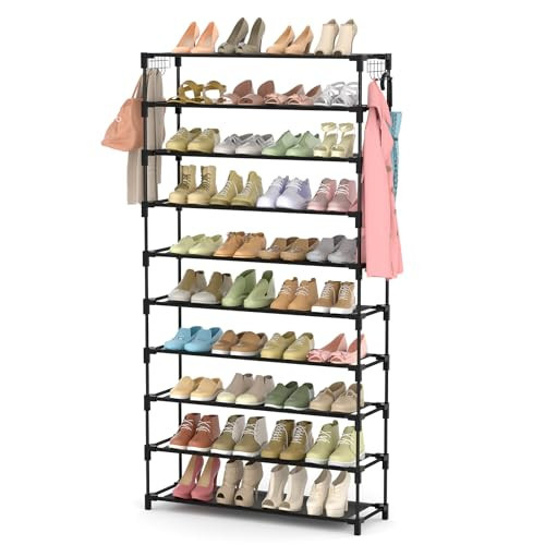 Lanteful 10-Tiers Shoe Rack Organizer