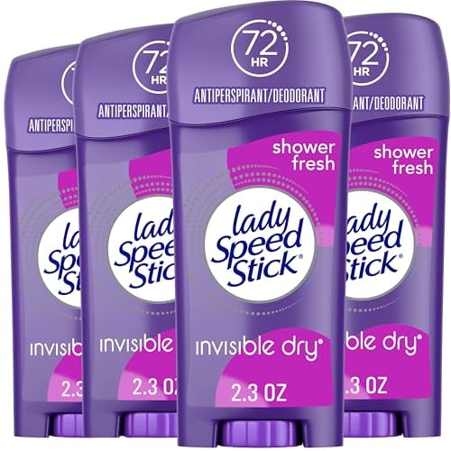 Lady Speed Stick Invisible Dry Antiperspirant Deodorant 4-Pack Deal