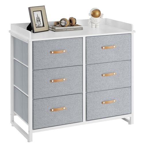 SONGMICS Kids Dresser with 6 Drawers