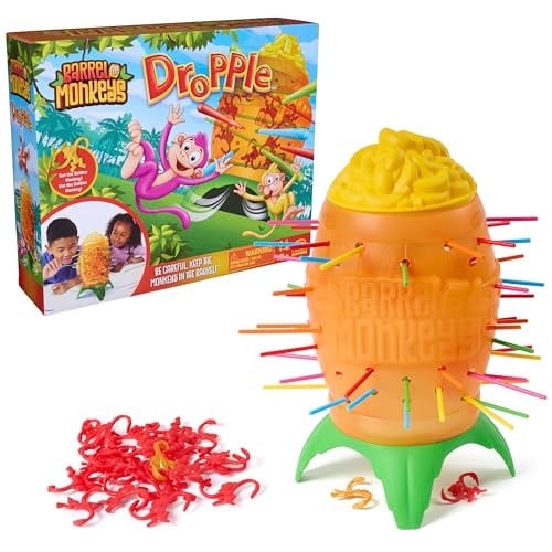 Spin Master Barrel of Monkeys Dropple 2-4 Players