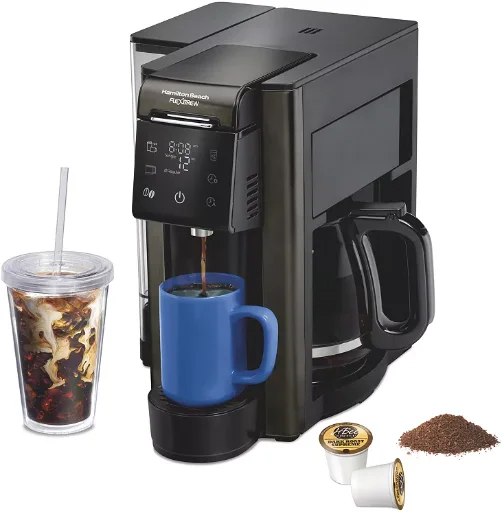 Hamilton Beach FlexBrew Advanced 5-in-1 Coffee Maker (Black) Deal