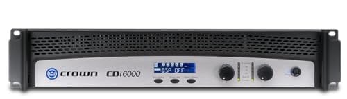 Crown CDi 6000 Two-Channel 2100-Watt @ 4Ω 70V/140V Power Amplifier Deal