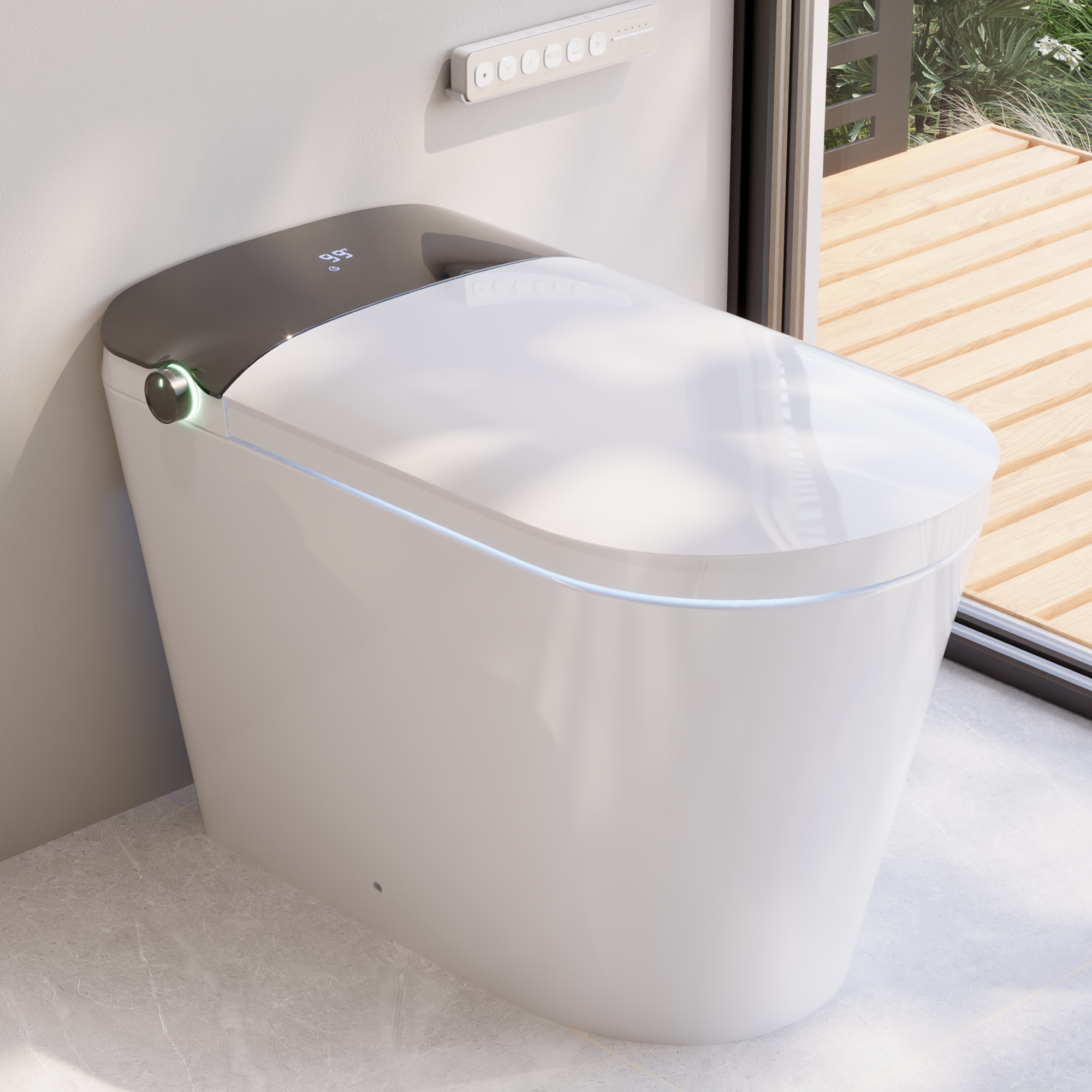 DeerValley DV-1S0442 Smart Toilet with Automatic Comfort Adjustment and Foam Shield Hygiene Control Deal
