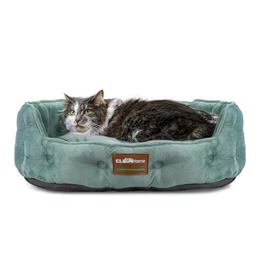 ClevaHome Cat Dog Bed for Small Pets