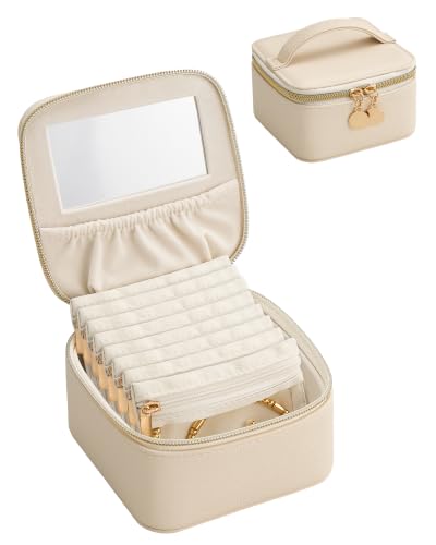 Lolalet Travel Jewelry Organizer with Mirror