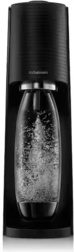 SodaStream Terra Black Soda Machine and Sparkling Water Maker Kit