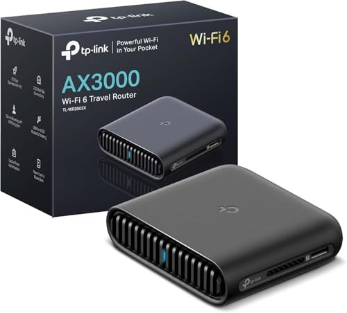 TP-Link Dual-Band Wi-Fi 6 AX3000 Travel Router TL-WR3002X