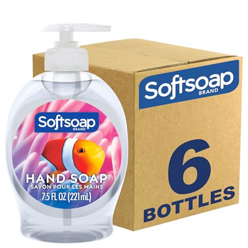 6-Pack Softsoap Liquid Hand Soap (Aquarium)