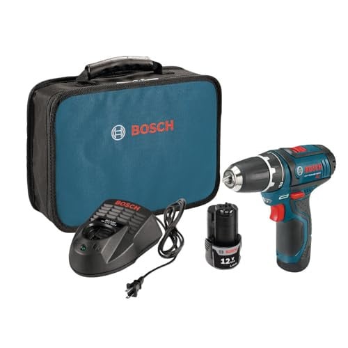 Bosch PS31-2A 12V Max 3/8" Drill/Driver Kit with (2) 2 Ah Batteries